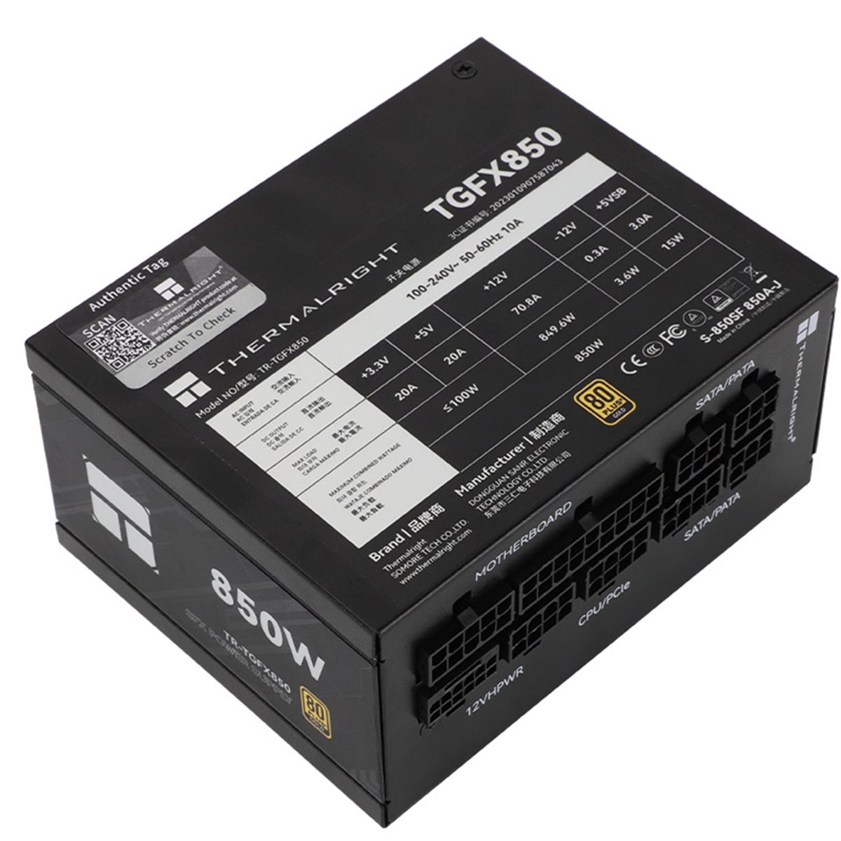 Sfx Power Supply 850W Gold - [AC18 Digital]/ Zasilacz do obudowy komputera