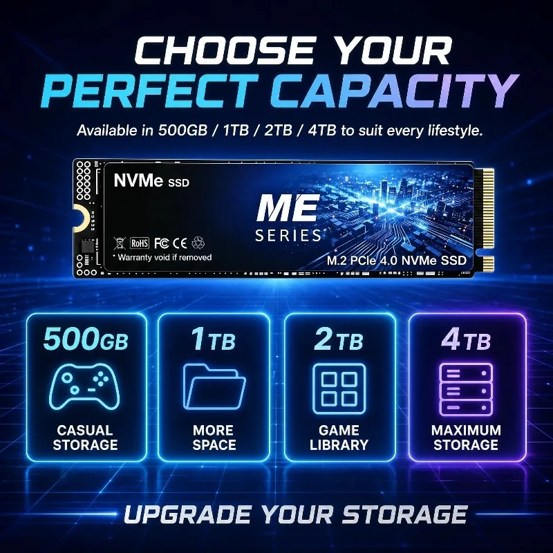Nowy dysk SSD ME SERIES NVMe P – M.2 Nvme 4Tb Pcie 4.0 Ssd recenzja i cena