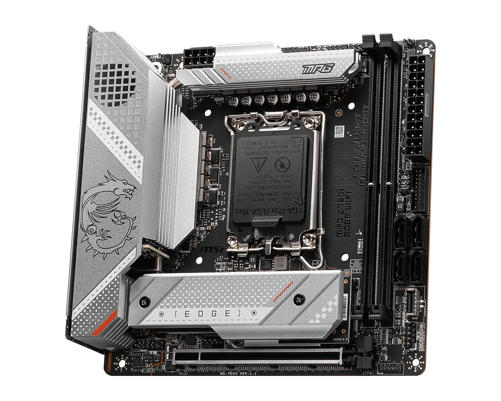 Płyta główna MSI MPG Z790I EDG – Lga 1700 Ddr5 Itx Motherboard recenzja i cena